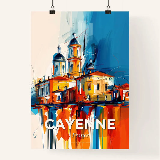 Vibrant Cayenne, France Poster