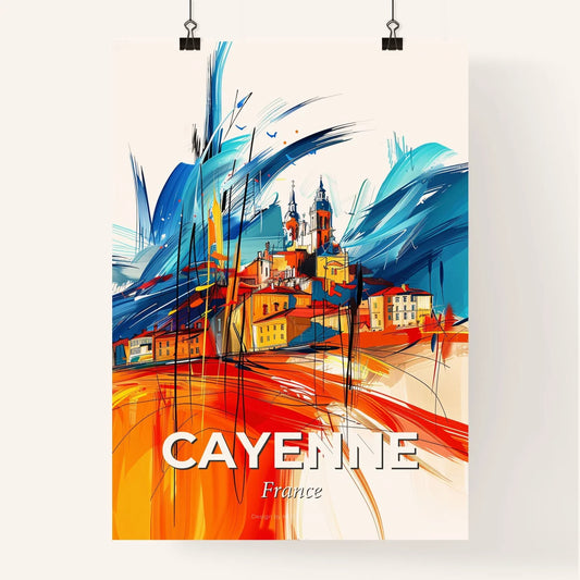 Vibrant Cayenne, France Poster