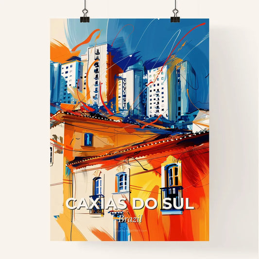 Vibrant Caxias Do Sul, Brazil Poster