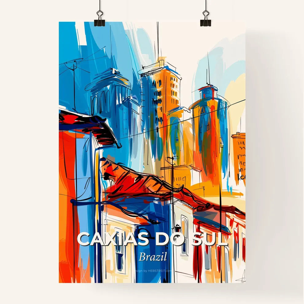 Vibrant Caxias Do Sul, Brazil Poster
