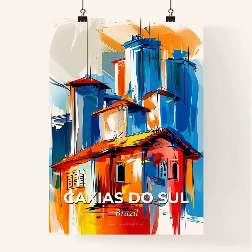 Vibrant Caxias Do Sul, Brazil Poster