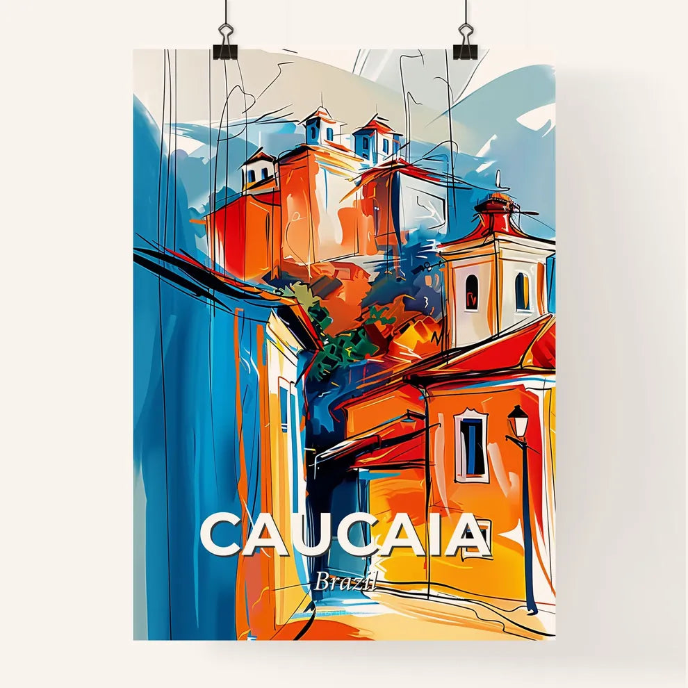 Vibrant Caucaia, Brazil Poster