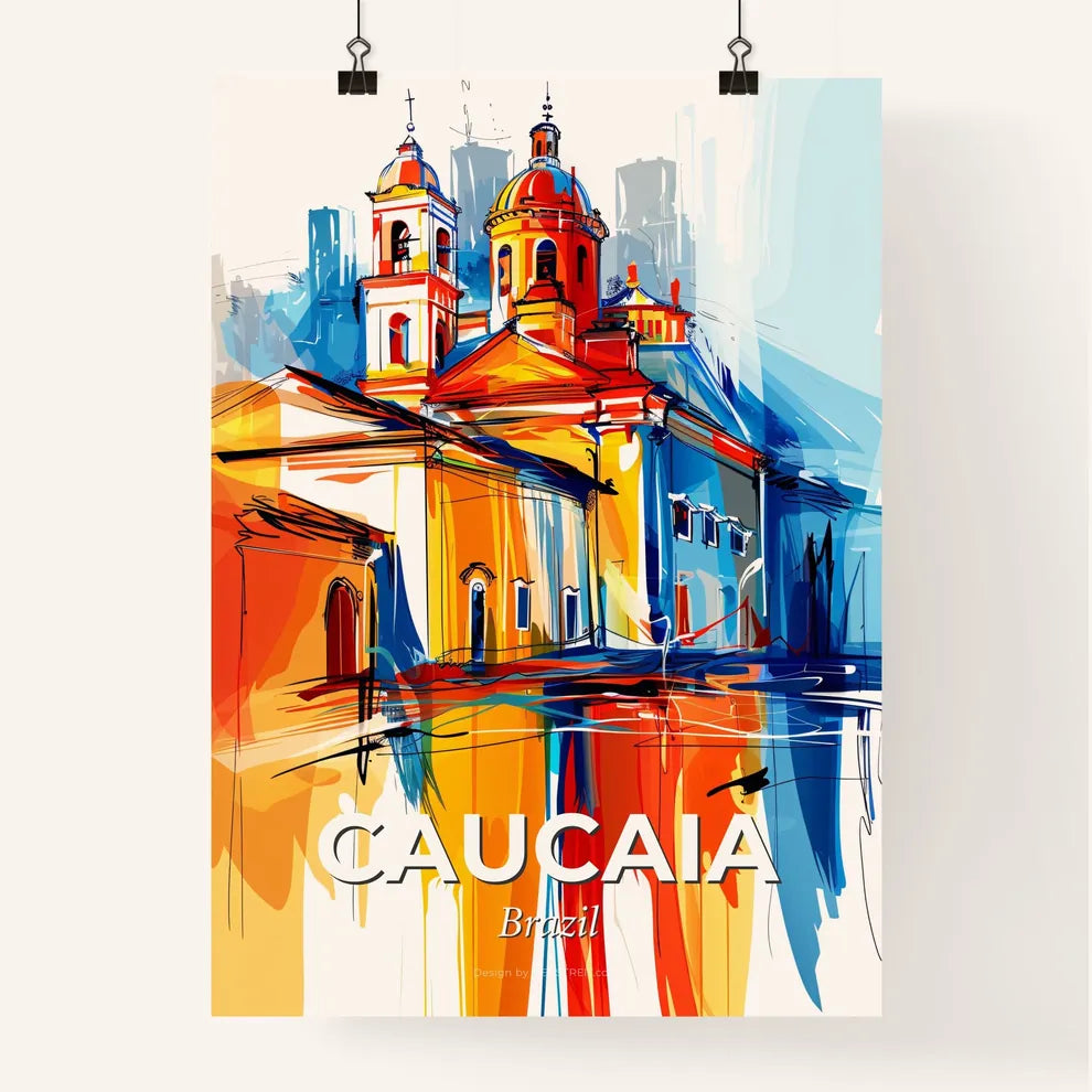 Vibrant Caucaia, Brazil Poster