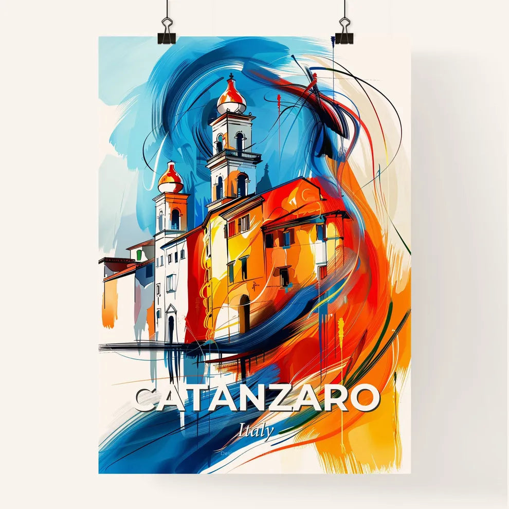 Vibrant Catanzaro, Italy Poster