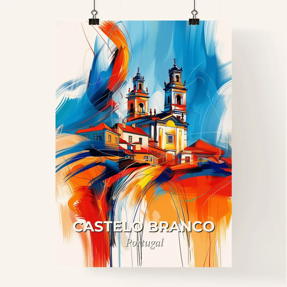 Vibrant Castelo Branco, Portugal Poster