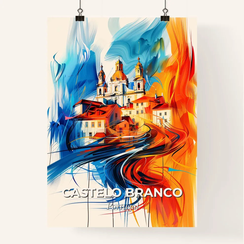 Vibrant Castelo Branco, Portugal Poster