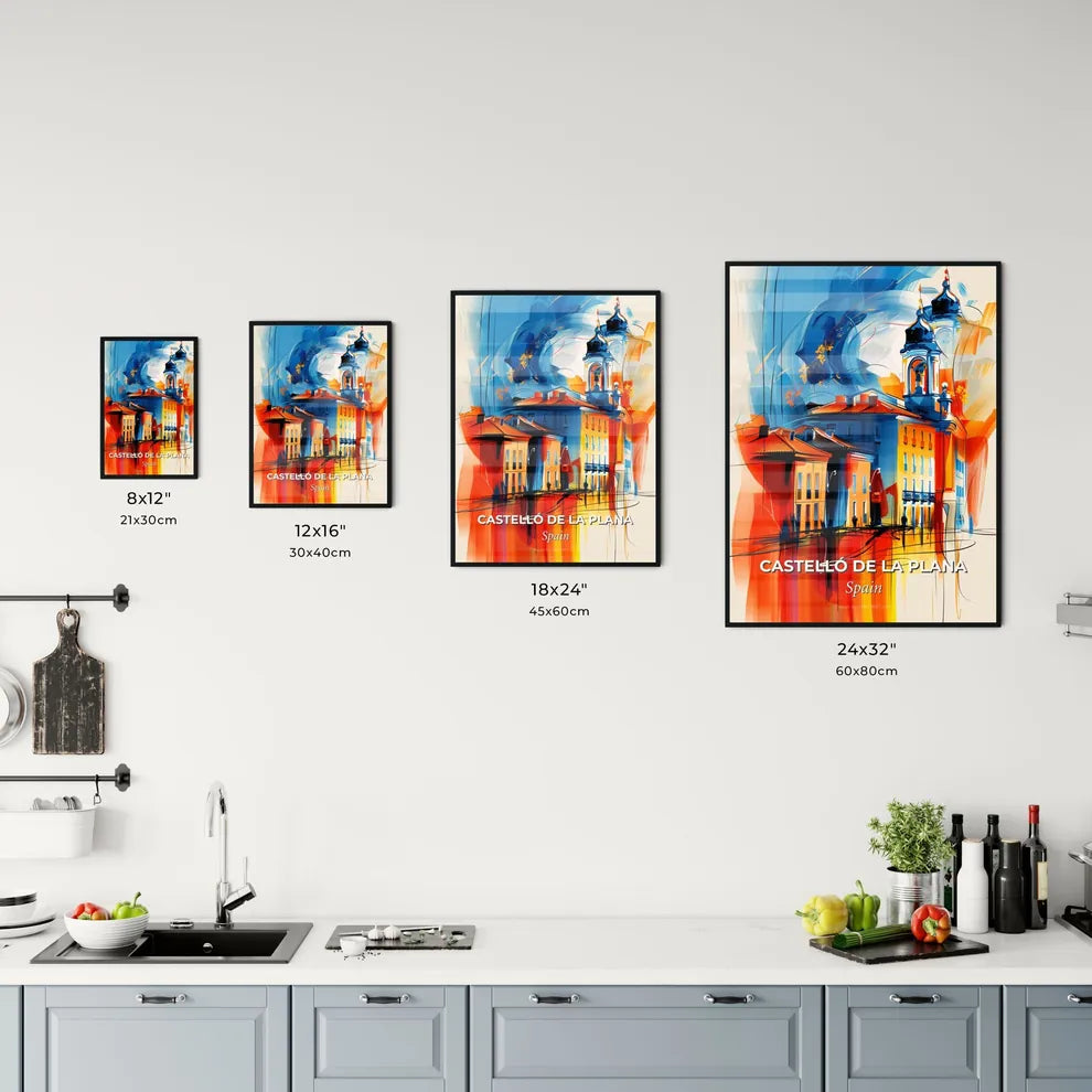 Vibrant Castelló De La Plana, Spain Kitchen Art