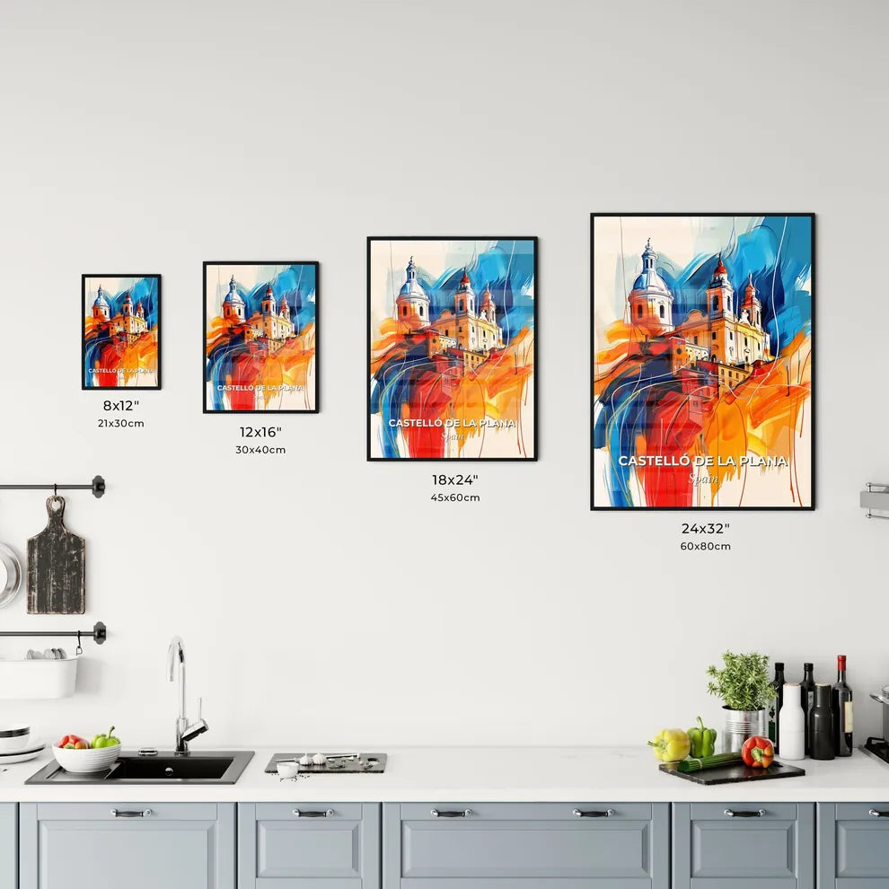 Vibrant Castelló De La Plana, Spain Kitchen Art