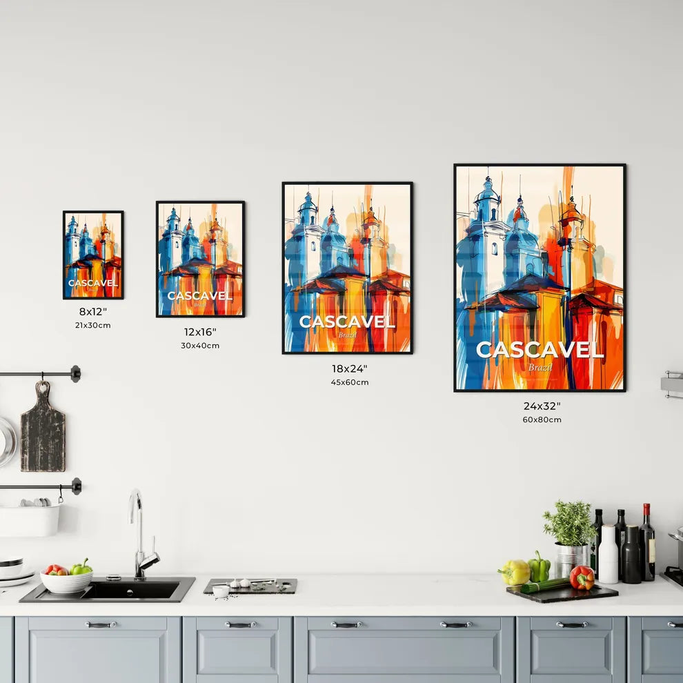 Vibrant Cascavel, Brazil Kitchen Art