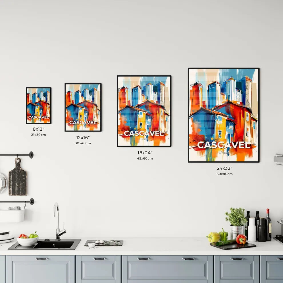 Vibrant Cascavel, Brazil Kitchen Art