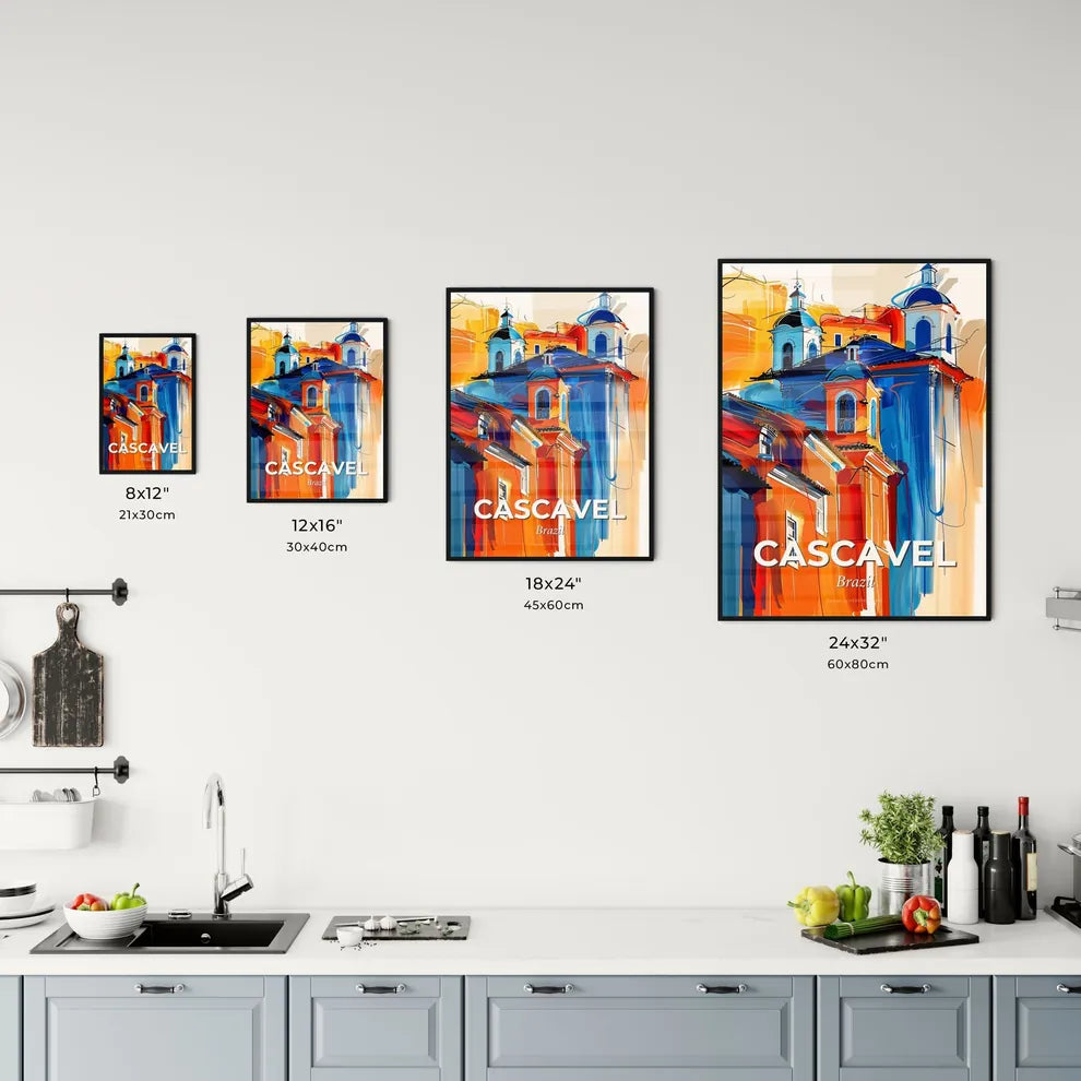 Vibrant Cascavel, Brazil Kitchen Art