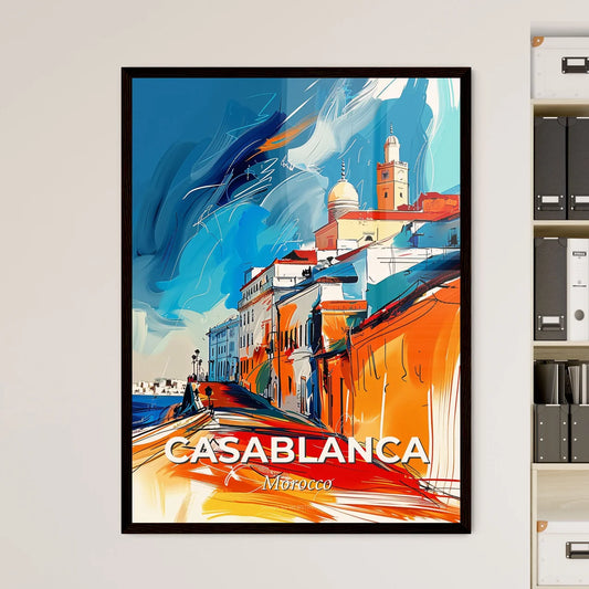 Vibrant Casablanca, Morocco Art Print