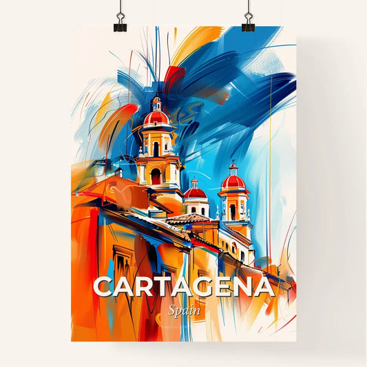 Vibrant Cartagena, Spain Poster