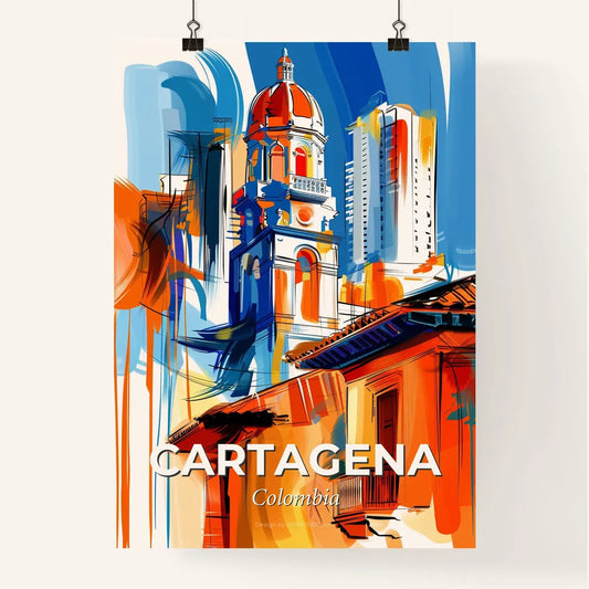 Vibrant Cartagena, Colombia Poster