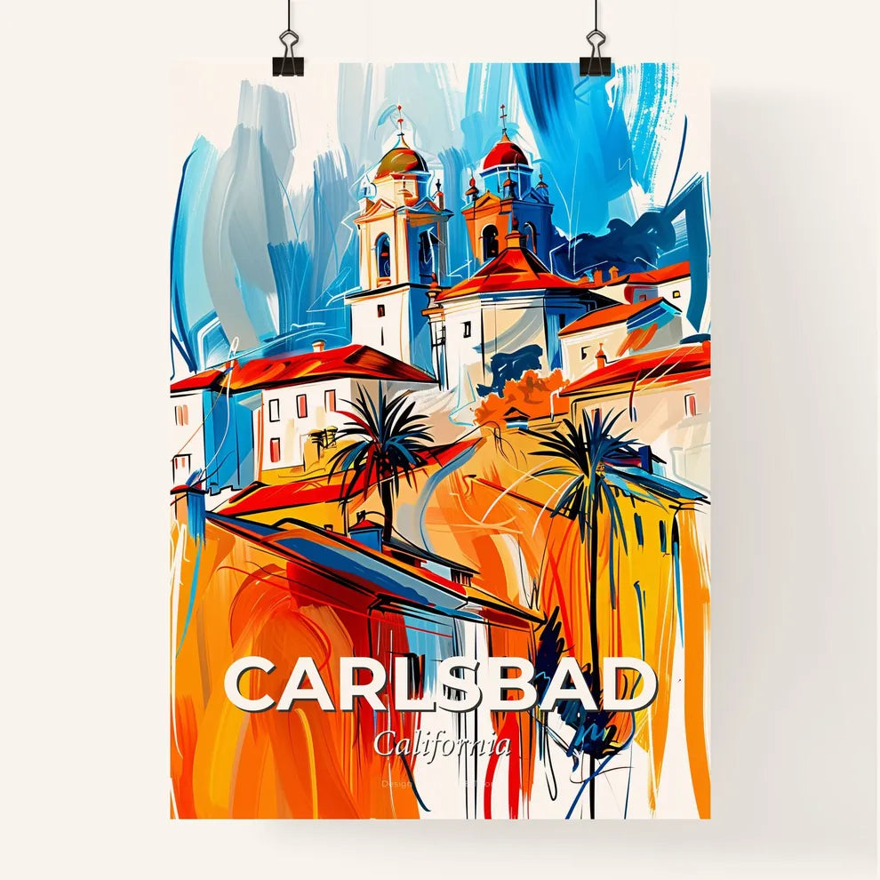 Vibrant Carlsbad, California Poster