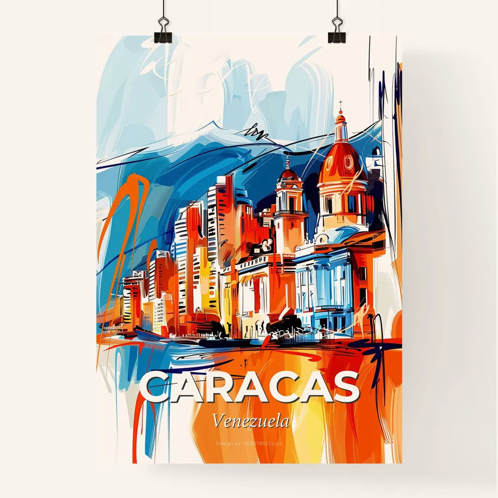 Vibrant Caracas, Venezuela Poster