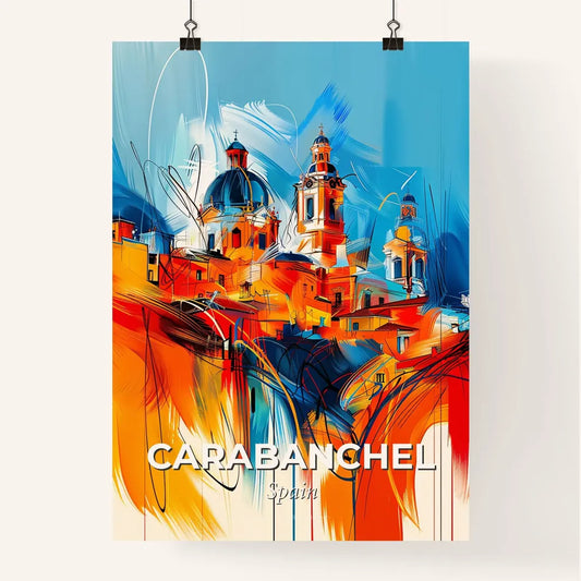 Vibrant Carabanchel, Spain Poster