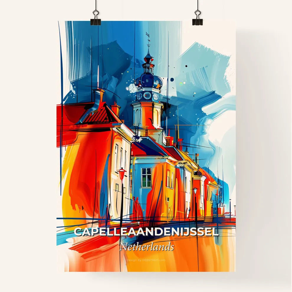 Vibrant Capelleaandenijssel, Netherlands Poster