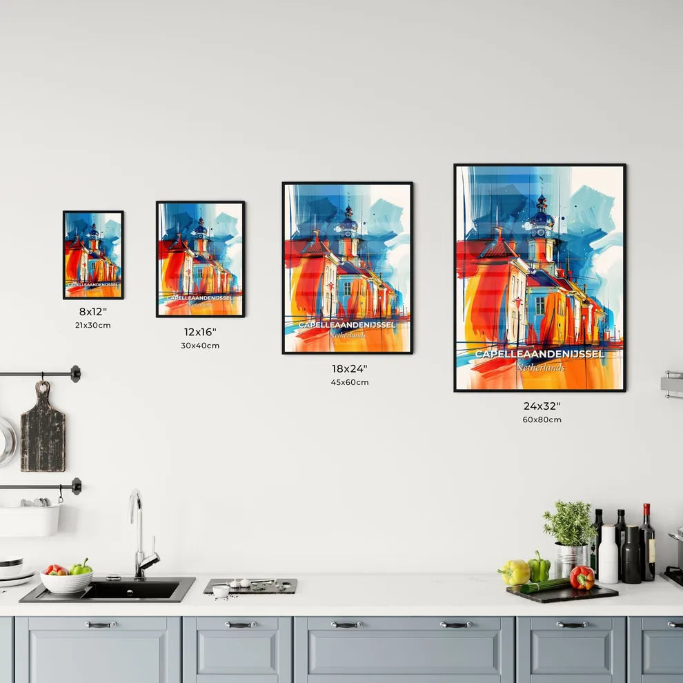 Vibrant Capelleaandenijssel, Netherlands Kitchen Art