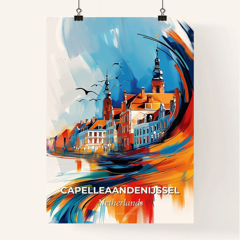 Vibrant Capelleaandenijssel, Netherlands Poster
