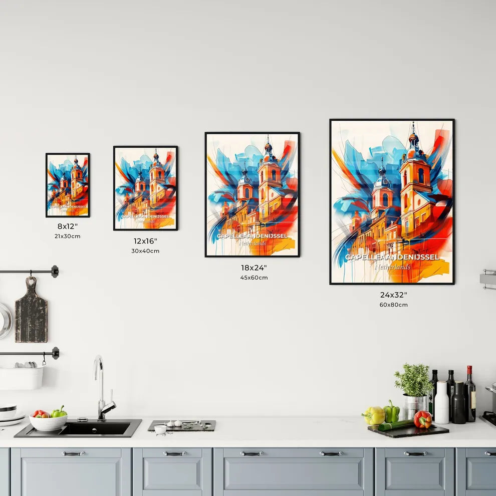 Vibrant Capelleaandenijssel, Netherlands Kitchen Art
