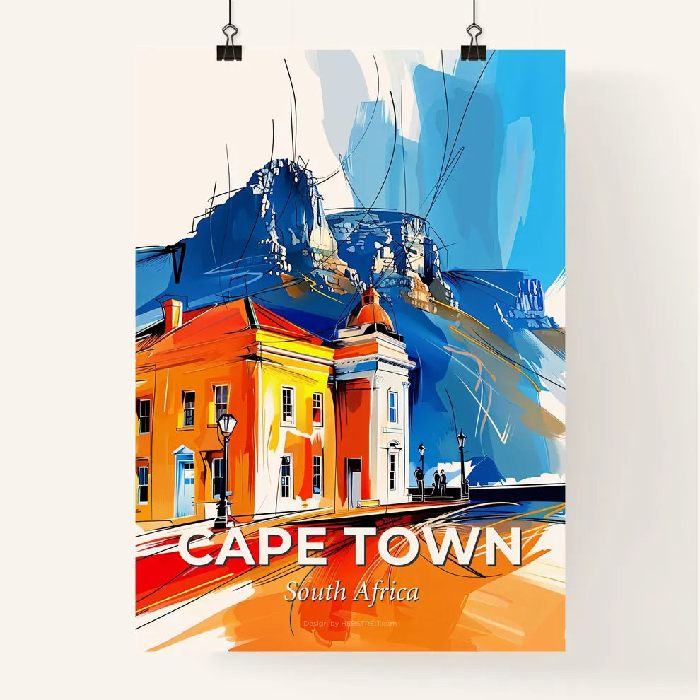 Vibrant Cape Town, South Africa Poster
