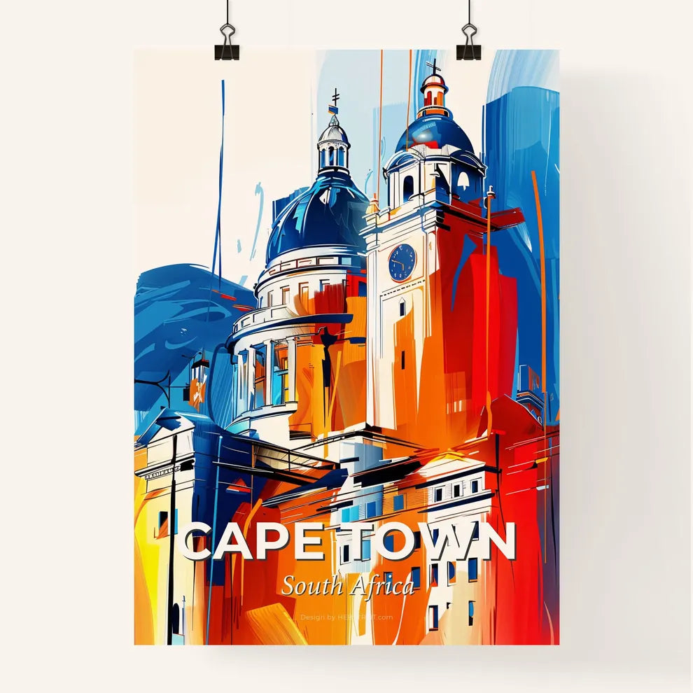 Vibrant Cape Town, South Africa Poster