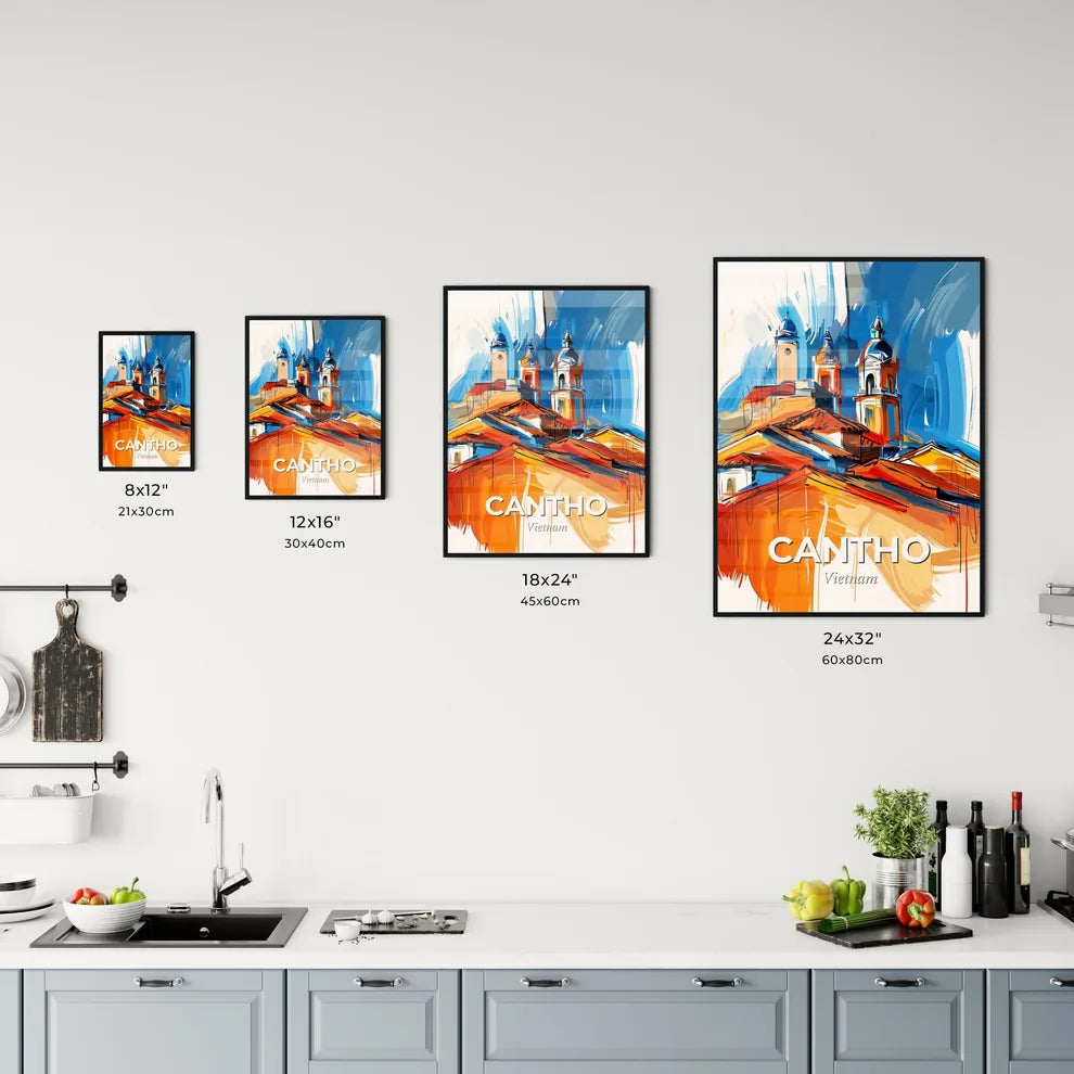 Vibrant Cantho, Vietnam Kitchen Art