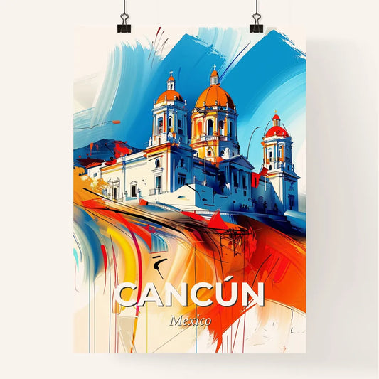 Vibrant Cancún, Mexico Poster