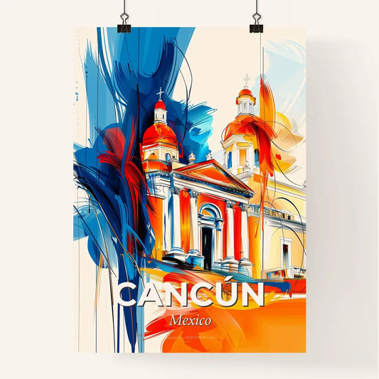 Vibrant Cancún, Mexico Poster