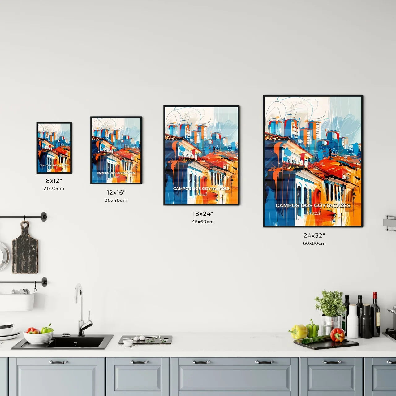 Vibrant Campos Dos Goytacazes, Brazil Kitchen Art