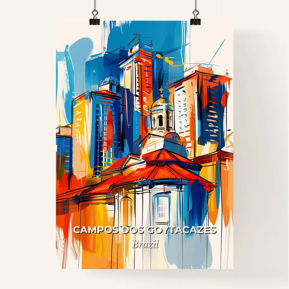 Vibrant Campos Dos Goytacazes, Brazil Poster