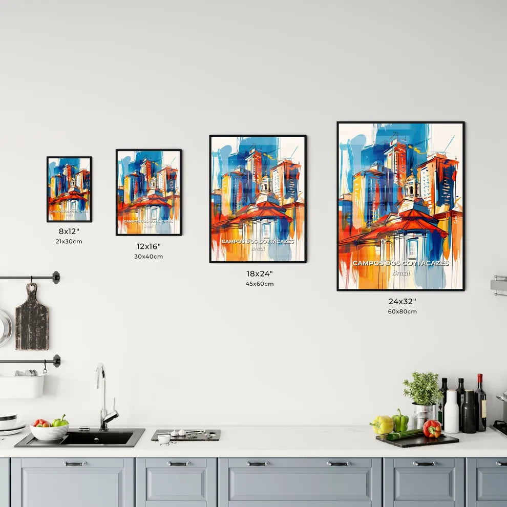 Vibrant Campos Dos Goytacazes, Brazil Kitchen Art