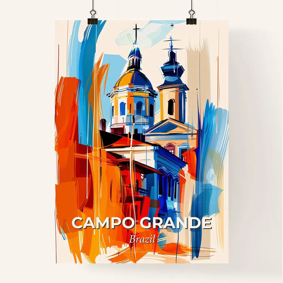 Vibrant Campo Grande, Brazil Poster