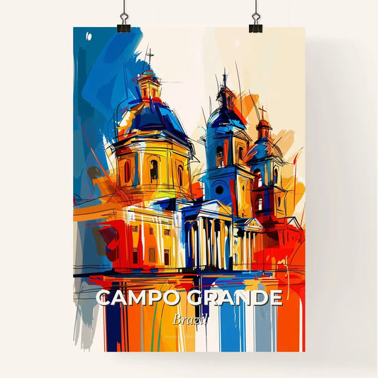 Vibrant Campo Grande, Brazil Poster