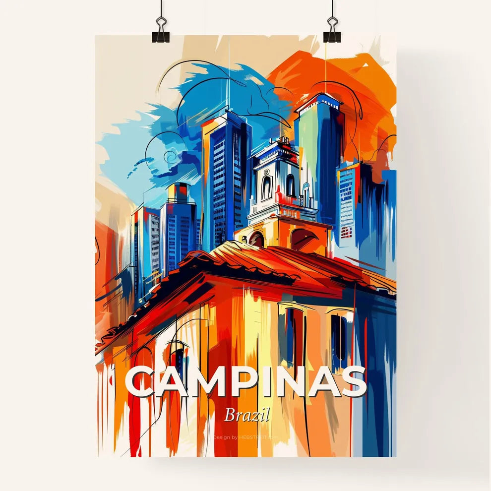 Vibrant Campinas, Brazil Poster