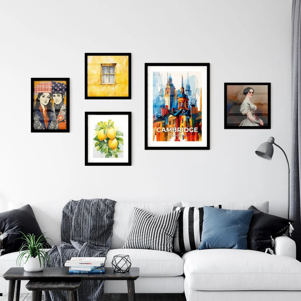 Vibrant Cambridge, Massachusetts Wall Art Collection