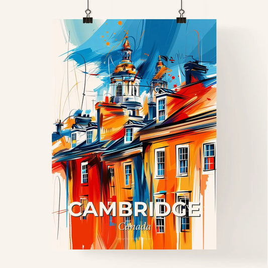 Vibrant Cambridge, Canada Poster