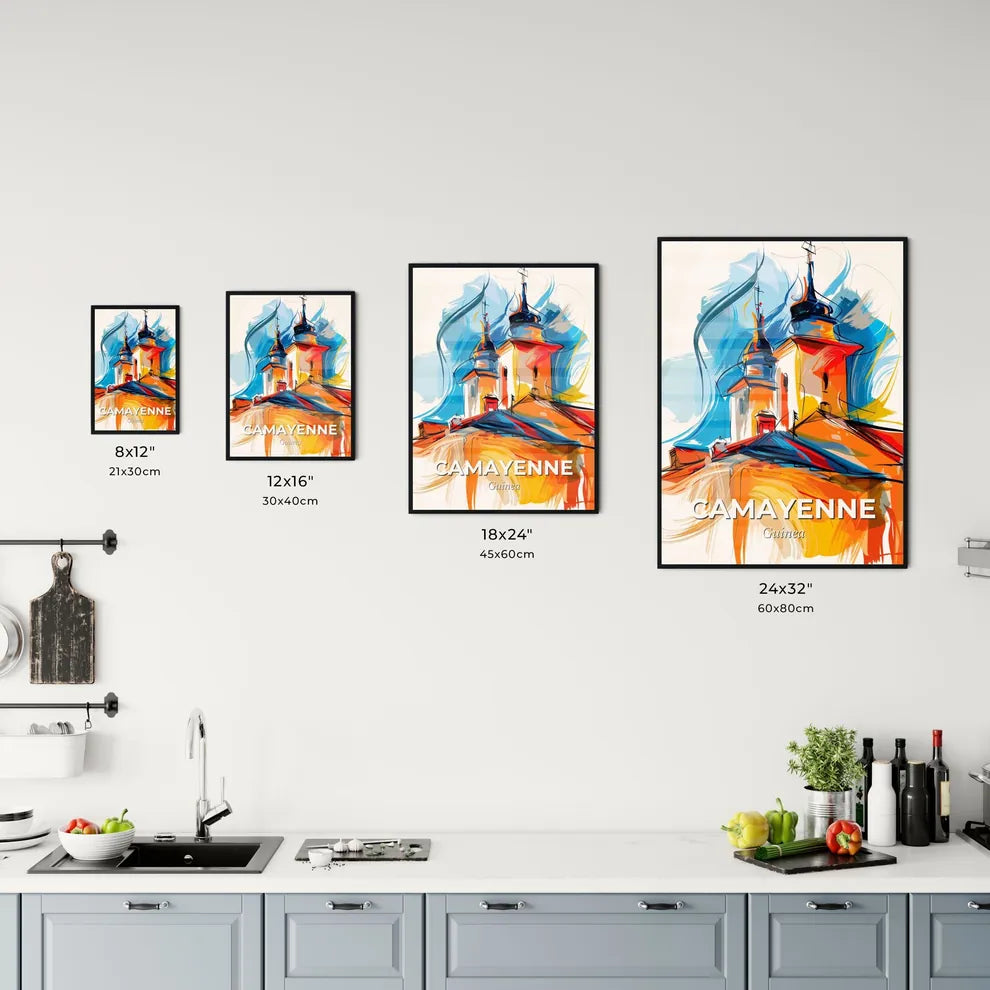 Vibrant Camayenne, Guinea Kitchen Art