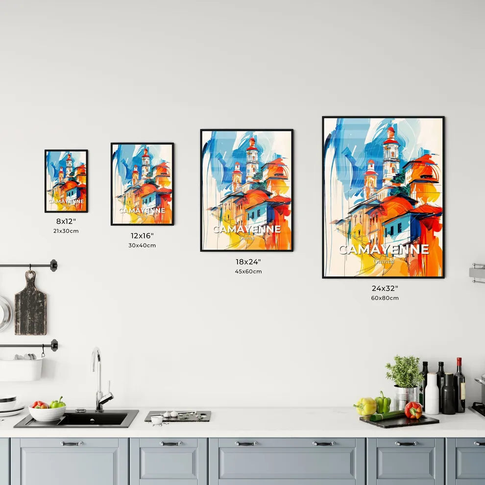 Vibrant Camayenne, Guinea Kitchen Art