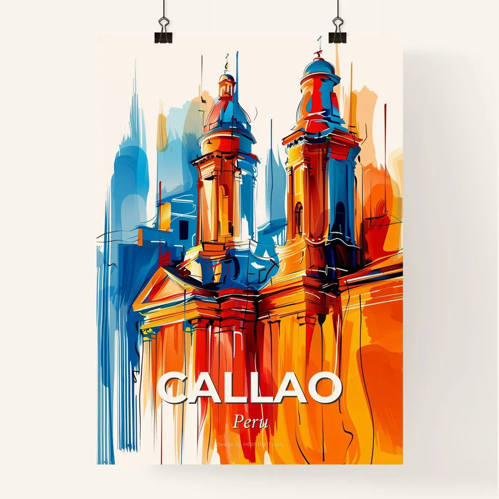 Vibrant Callao, Peru Poster