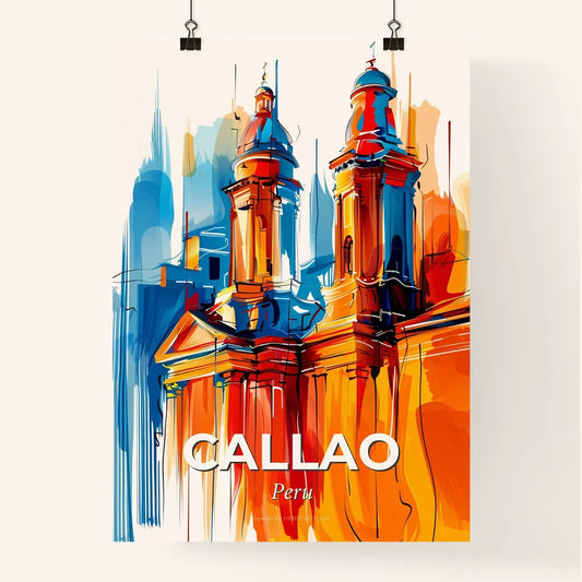 Vibrant Callao, Peru Poster