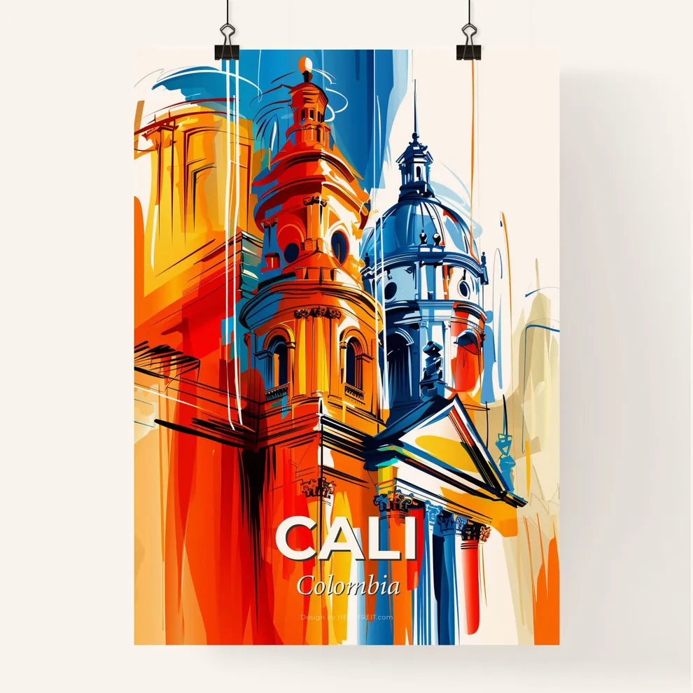Vibrant Cali, Colombia Poster
