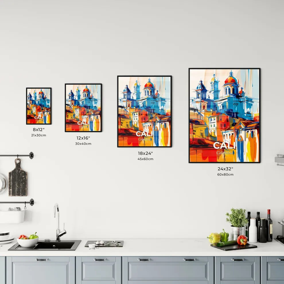 Vibrant Cali, Colombia Kitchen Art