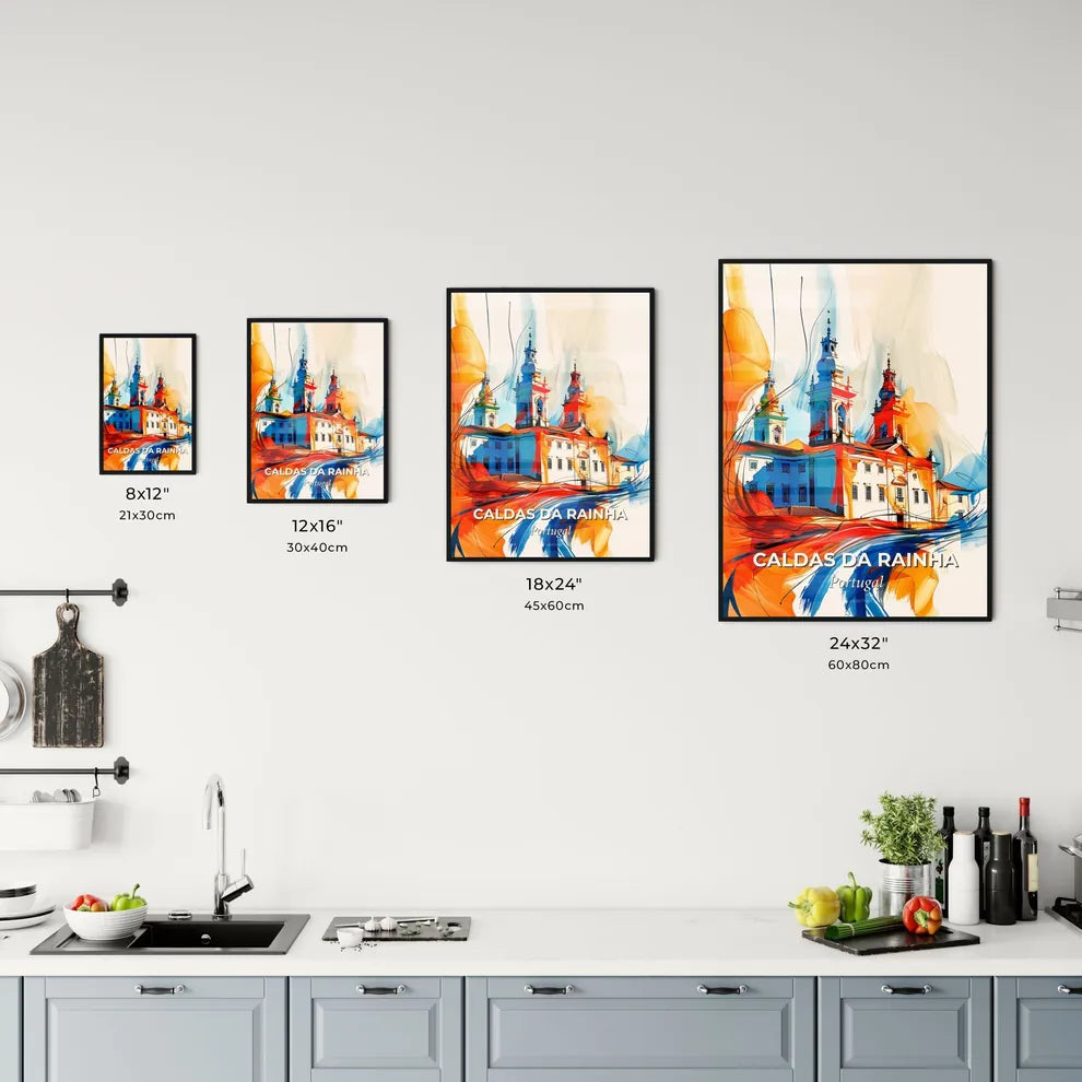 Vibrant Caldas Da Rainha, Portugal Kitchen Art