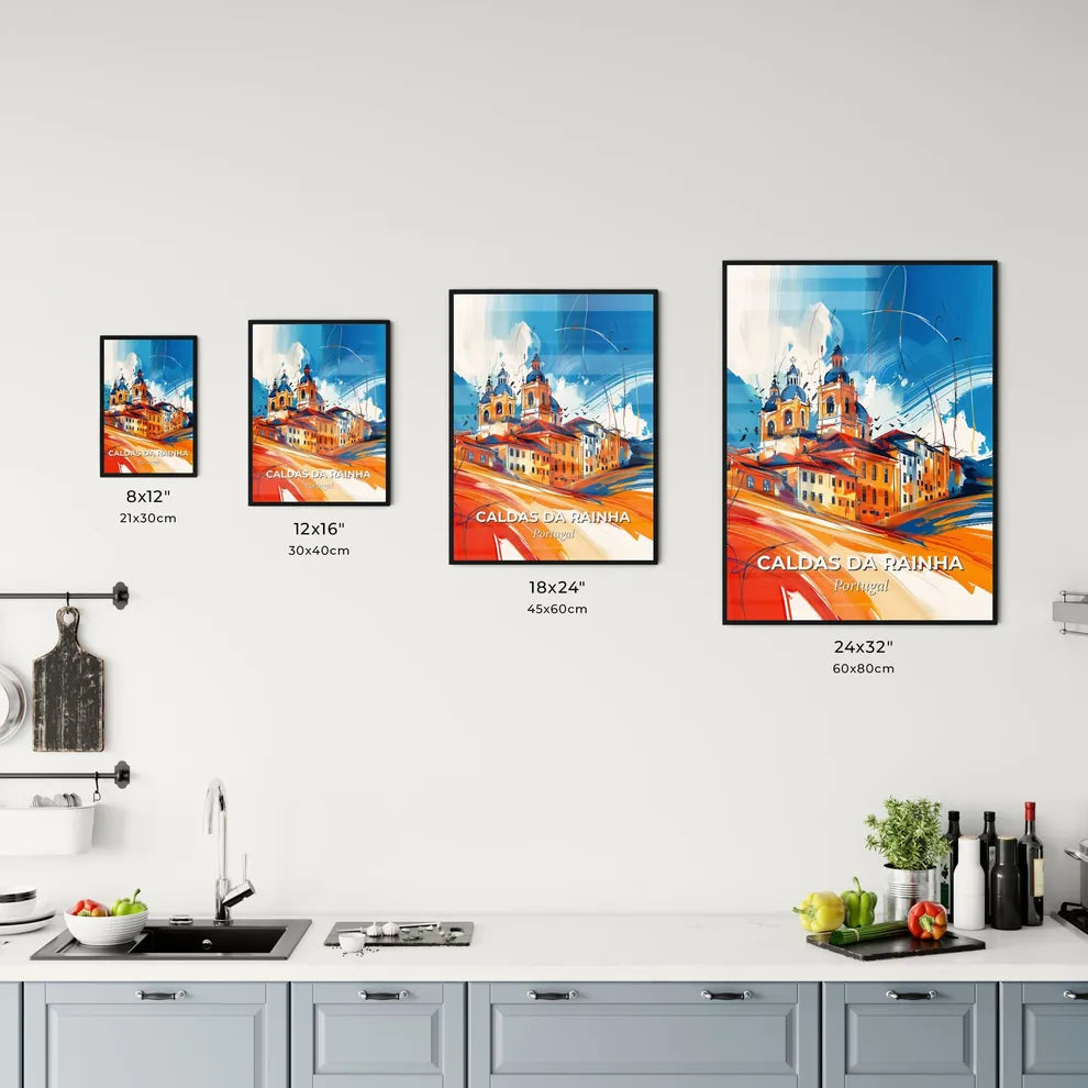 Vibrant Caldas Da Rainha, Portugal Kitchen Art