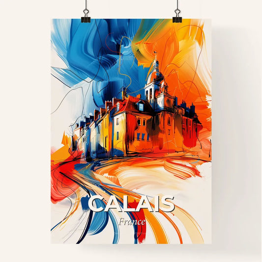 Vibrant Calais, France Poster