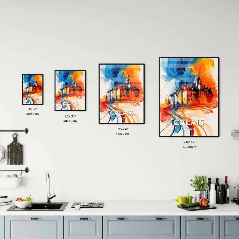 Vibrant Calais, France Kitchen Art