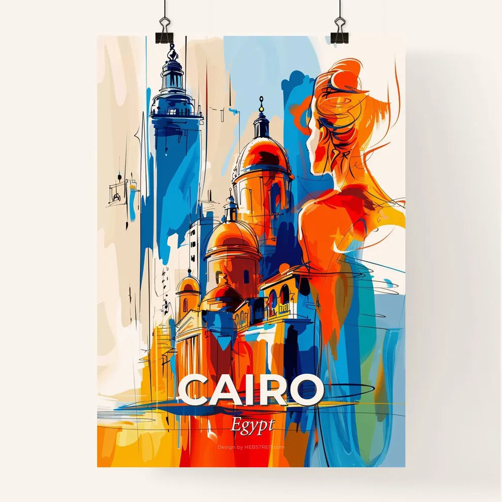 Vibrant Cairo, Egypt Poster