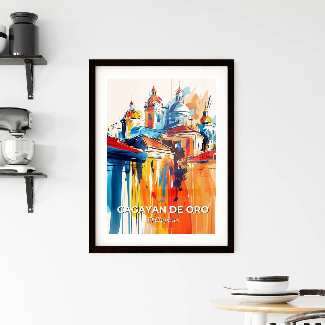 Vibrant Cagayan De Oro, Philippines Framed Print